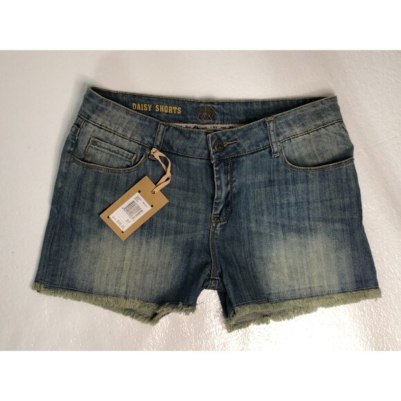 C & V Daisy Denim Jean Shorts Size 27 NWT - Picture 1 of 6